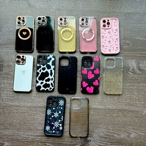 📱iPhone 14 Pro Max Cell Phone Cases 📱Bundle of 12 Cases
